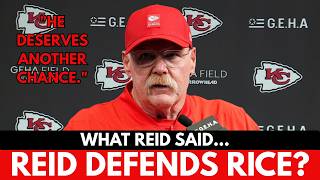 ANDY REID DEFENDS RASHEE RICE! Chiefs Fans STUNNED by His Comments
