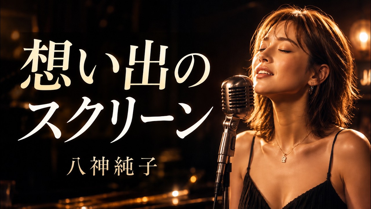 想い出のスクリーン – 八神純子｜懐かしい記憶がよみがえる夜のJAZZ