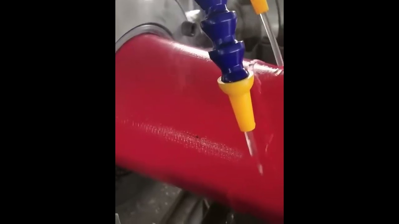 PVC layflat hose extrusion machine line -Weifang Jingda machinery