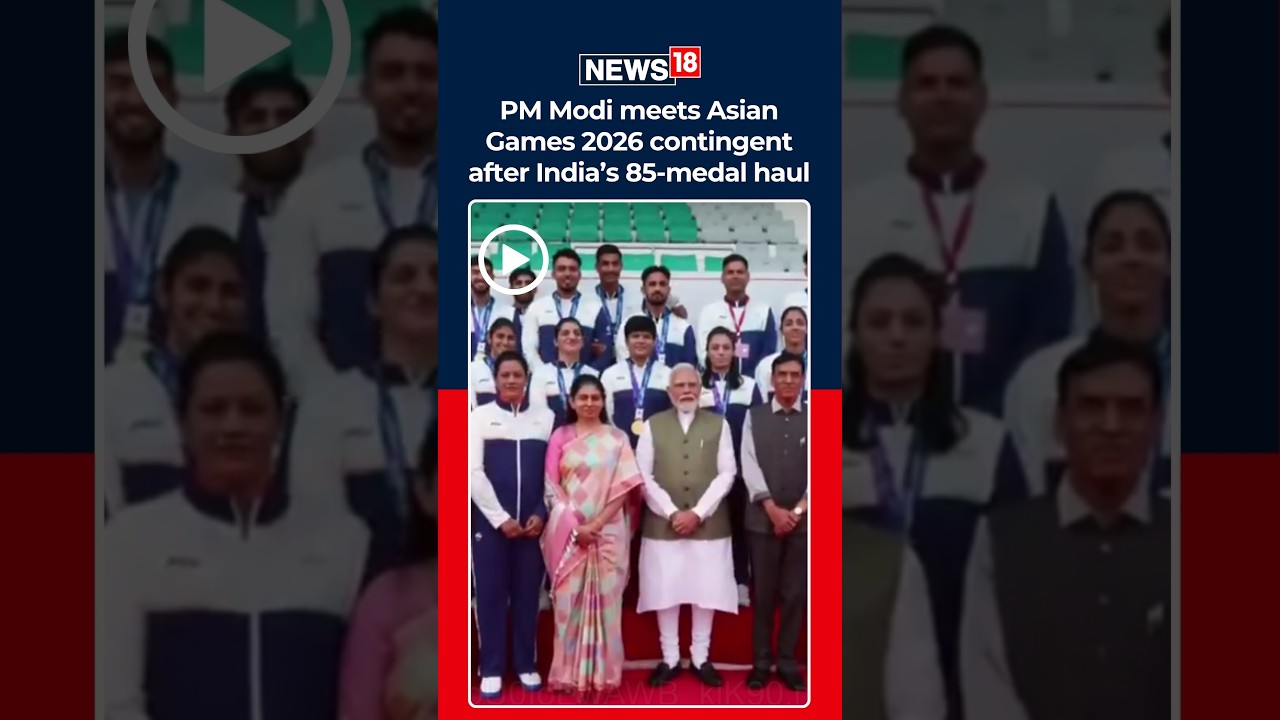 Asian Games 2026: PM Modi Lauds India’s Athletes After Medal-Winning Performance | N18S 썸네일