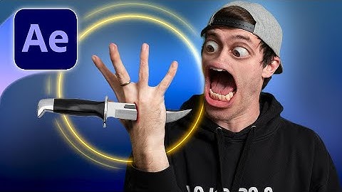 Create the EASIEST stab effect in 5 MINUTES | After Effects Tutorial