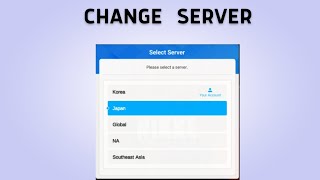 How to change server in GODDESS OF VICTORY: NIKKE