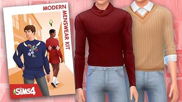 Custom Content To Download Instead of Buying The Sims 4 Modern Menswear Kit