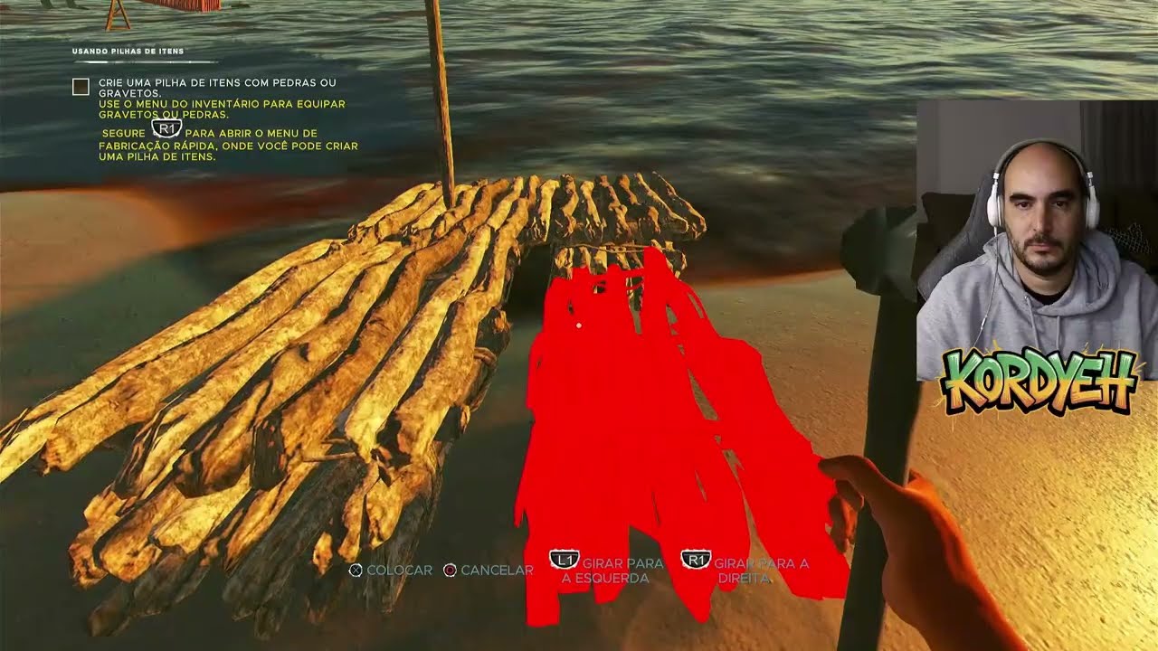 EP 4: VIAGEM AO DESCONHECIDO - Tempestade, Naufrágio e Quase Morte! | Stranded Deep PS5