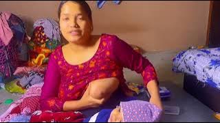Breastfeeding vlog | breastfeeding || Srijana Shahi breastfeeding |||
