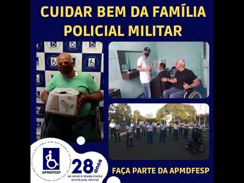 Assista: APMDFESP - Há mais de 28 anos cuidando bem da família policial militar