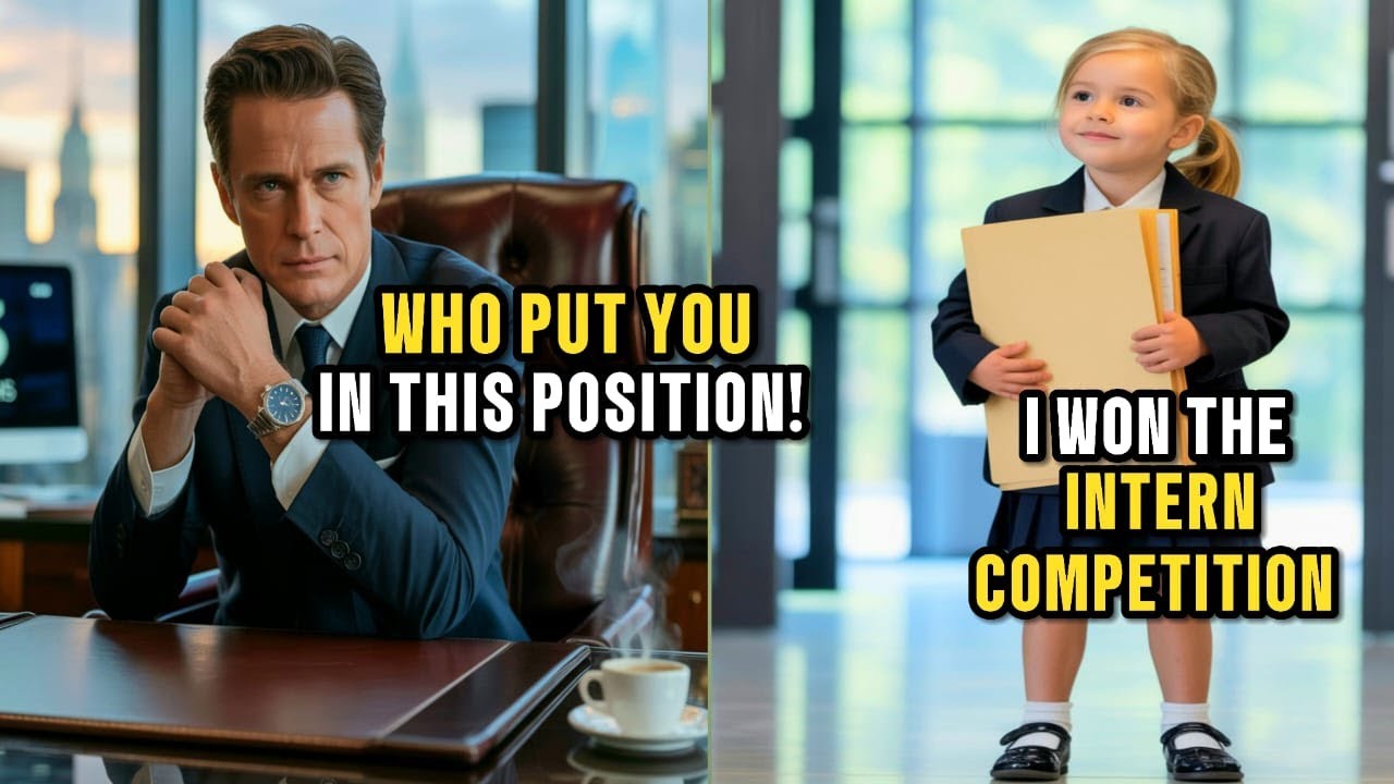 The millionaire CEO discovered that his “personal assistant” was an eight-year-old girl in a blazer.