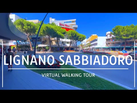 Lignano Sabbiadoro 4K Ultra HD Summer Walk 2023 Italy 
