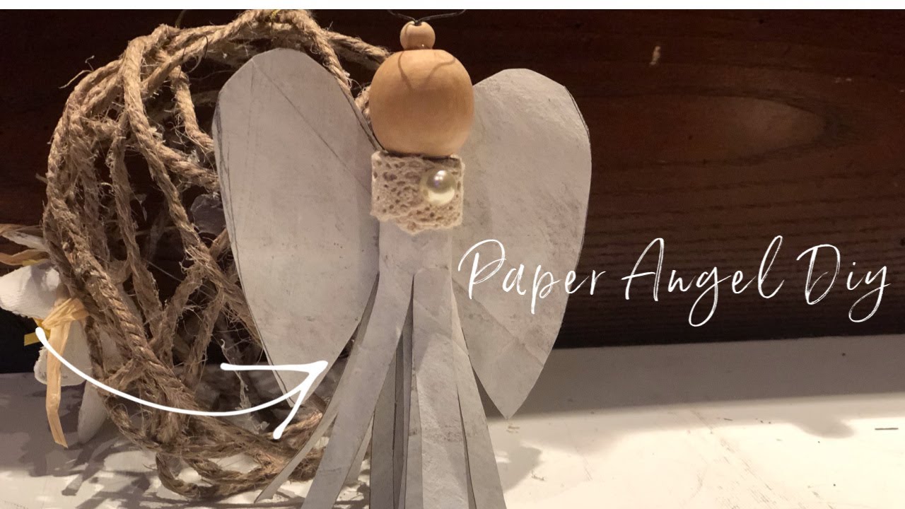 Toilet Paper Roll Angel DIY YouTube