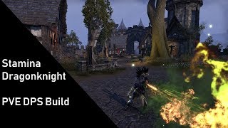 Eso - St Dragonknight Pve Dps Build Trial Rotation For Summerset