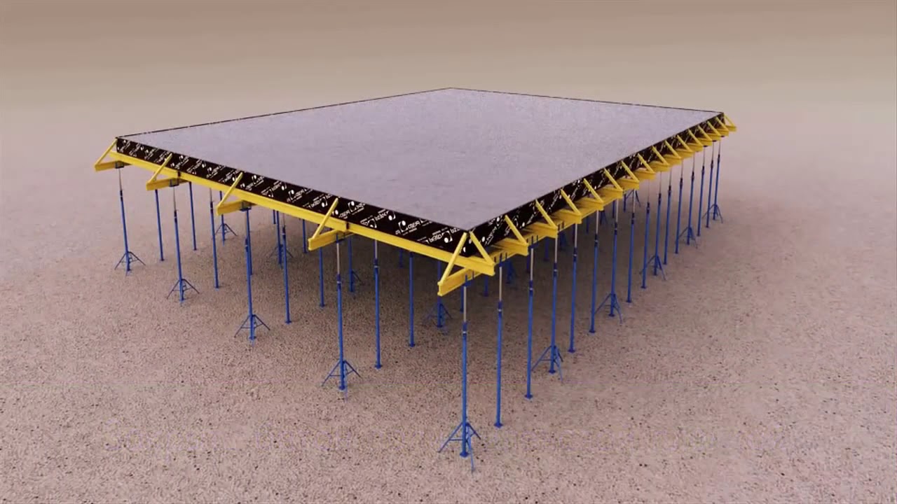 Опалубка с фанерой