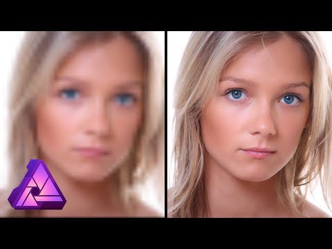 How to Increase Resolution - Affinity Photo Tutorial