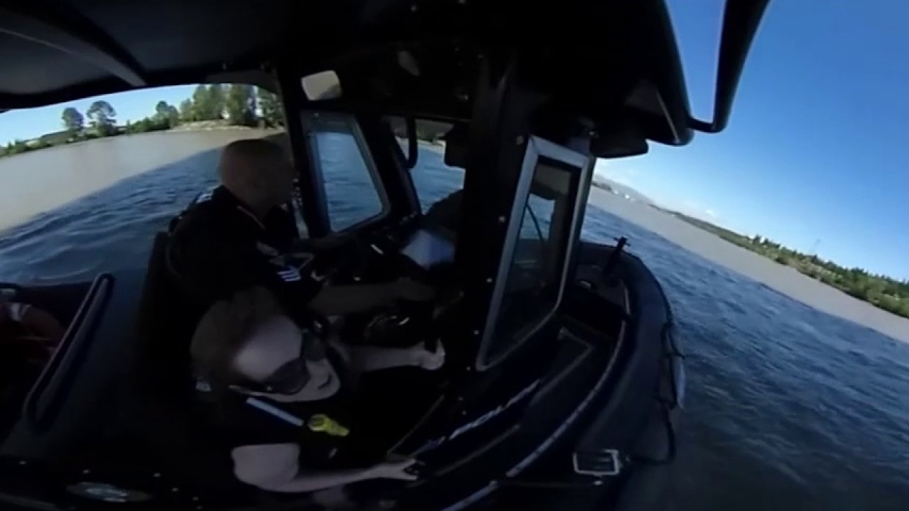 http://britishcolumbia.ca New Westminster Police speedboat Shaw 1