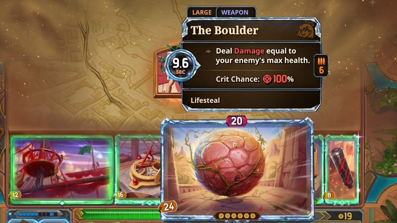 BOULDER SMASH! - Bazaar Gameplay #67