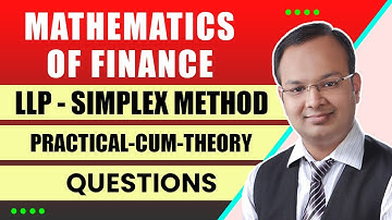 Business Mathematics | LPP | Simplex Method | Part-2 | Practical-cum-Theory Questions |