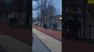 Wind storm at TU Delft - Red alert in the Netherlands