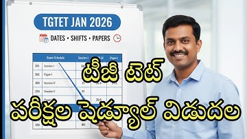 TG TET January 2026 Exam Schedule Released | Dates, Shifts & Papers Explained | KK Education