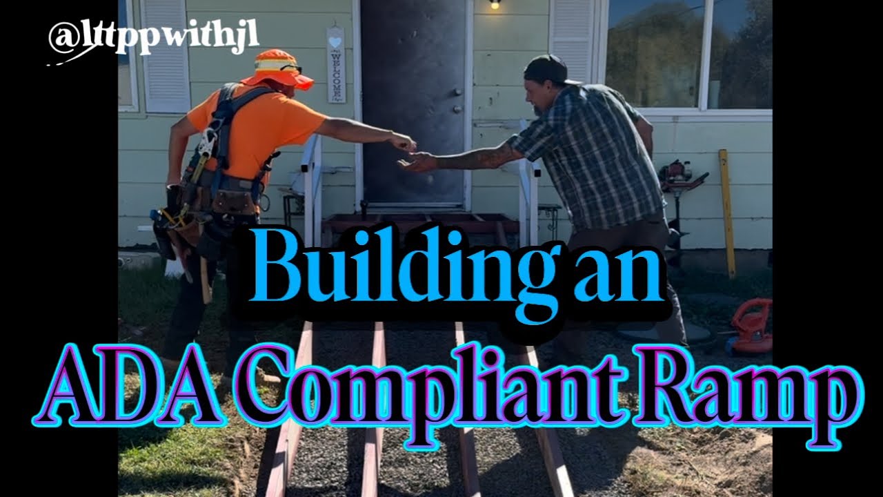Upward J Ramp EP 33: Ramp Up with J ~ Building an ADA Compliant Ramp - YouTube