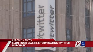 Elon Musk says he’s terminating $44B Twitter buyout deal