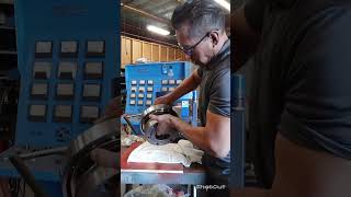 how to assembly vertical pump motor 460VOLTS 1750RPM rewind stator repair everything