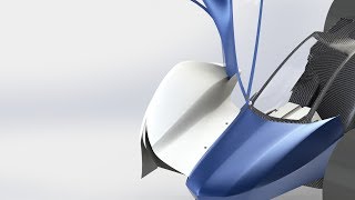 How to Convert Surfaces to Solid Car Body Panels in SolidWorks | Veldboom Studios