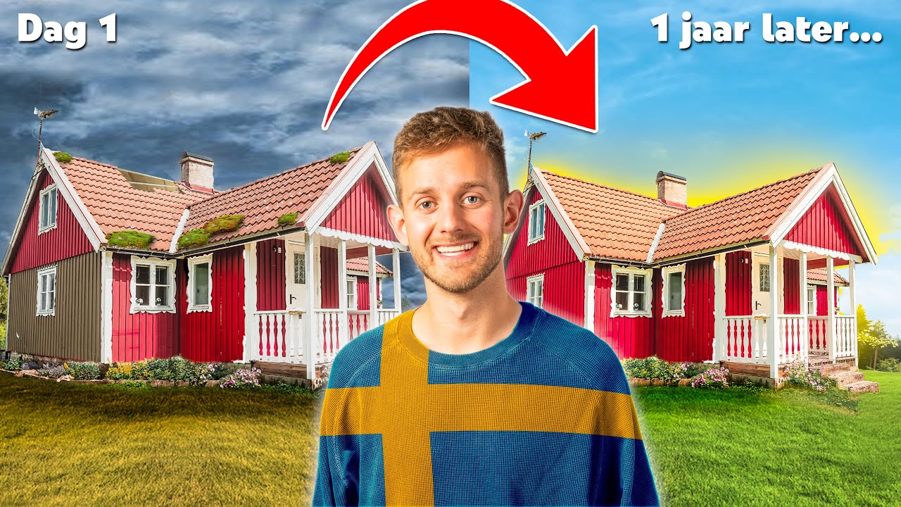 HOE WIJ EEN VERLATEN HUIS KOCHTEN EN DEZE HELEMAAL VERBOUWEN