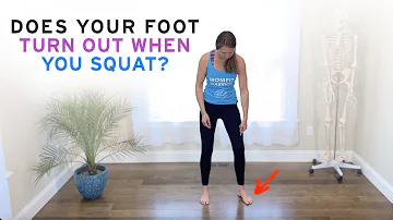 Does Your Foot Turn Out When Your Squat?