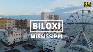 Biloxi, Mississippi - 4K Drone Tour