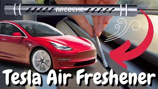 Unboxing & Testing Arcoche Tesla Air Freshener: Car Outlet Vent Diffuser for Tesla Model 3 & Y