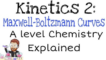 Kinetics 2 | Maxwell Boltzmann Curves | A level Chemistry | Explained