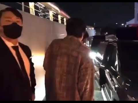 Jhope at CJ night for frieze Seoul event
