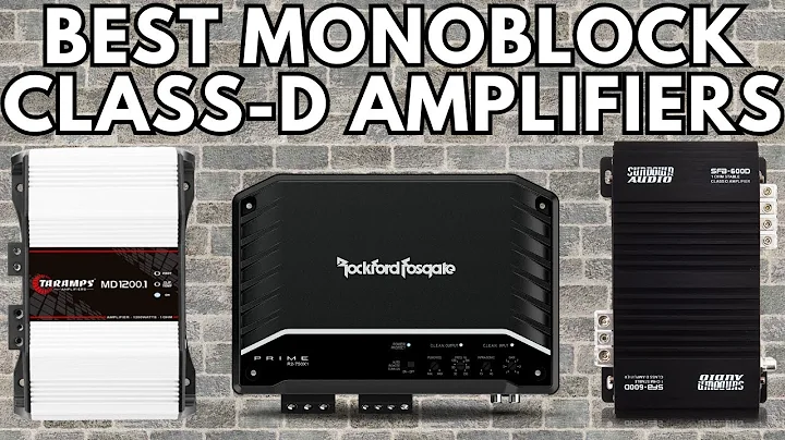 2024's BEST CLASS D MONOBLOCK CAR AMPLIFIER [TOP 5 Best Monoblock Class D Amplifiers For Car Audio]