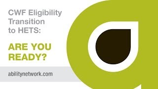ABILITY Network helps with the CWF to HETS Transition for Part A Medicare providers