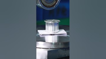 Timing pulleys Riveting process. #automation #shorts