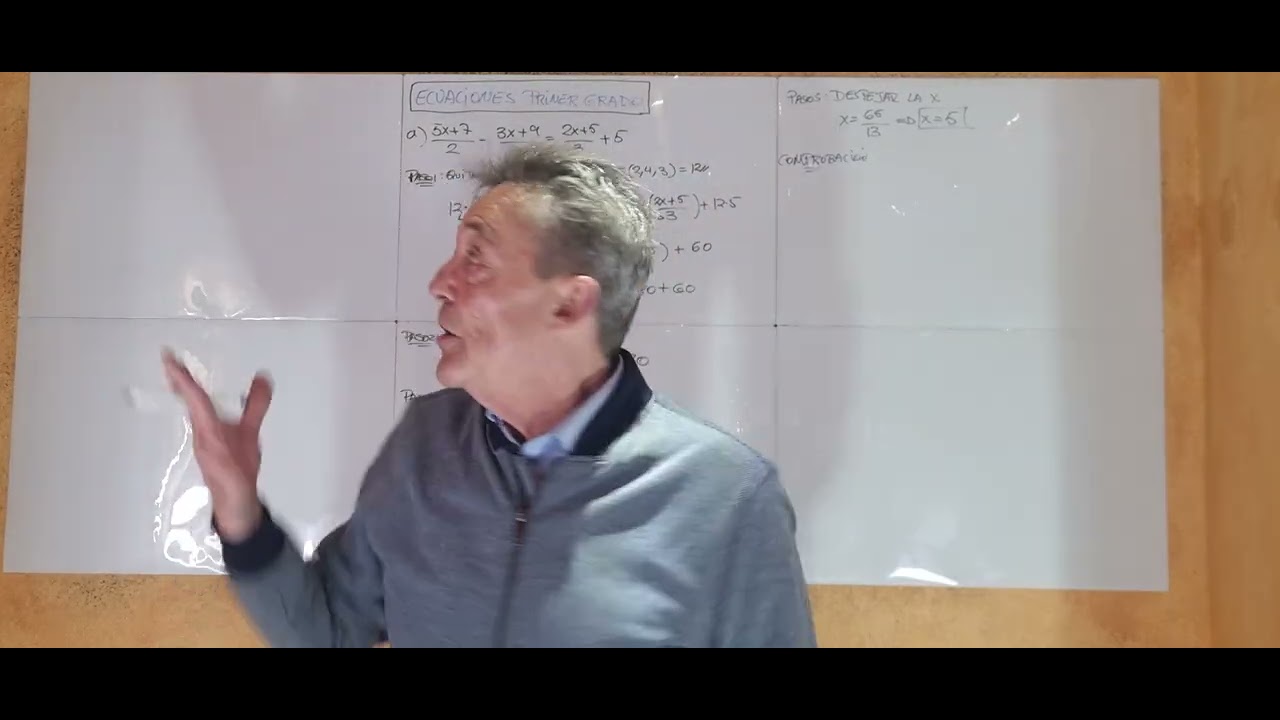 Ecuaciones de Primer Grado
