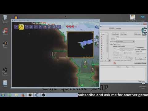 terraria infinite items cheat engine