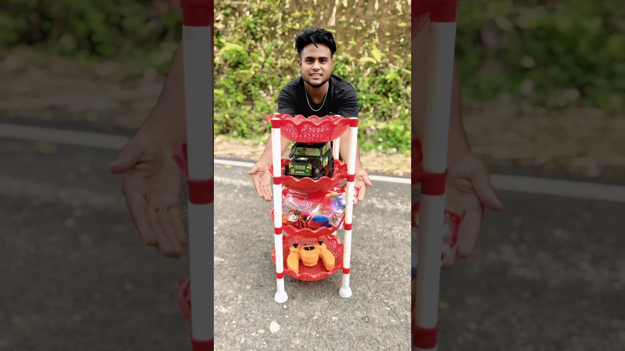 Mini PVC Collapsible Wardrobe Red Unboxing 🤪