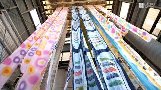 大阪発祥「注染」の手ぬぐいづくり