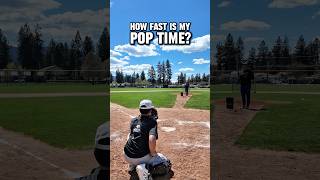 What is my pop time (I don’t play catcher) #mlb #baseball #sports