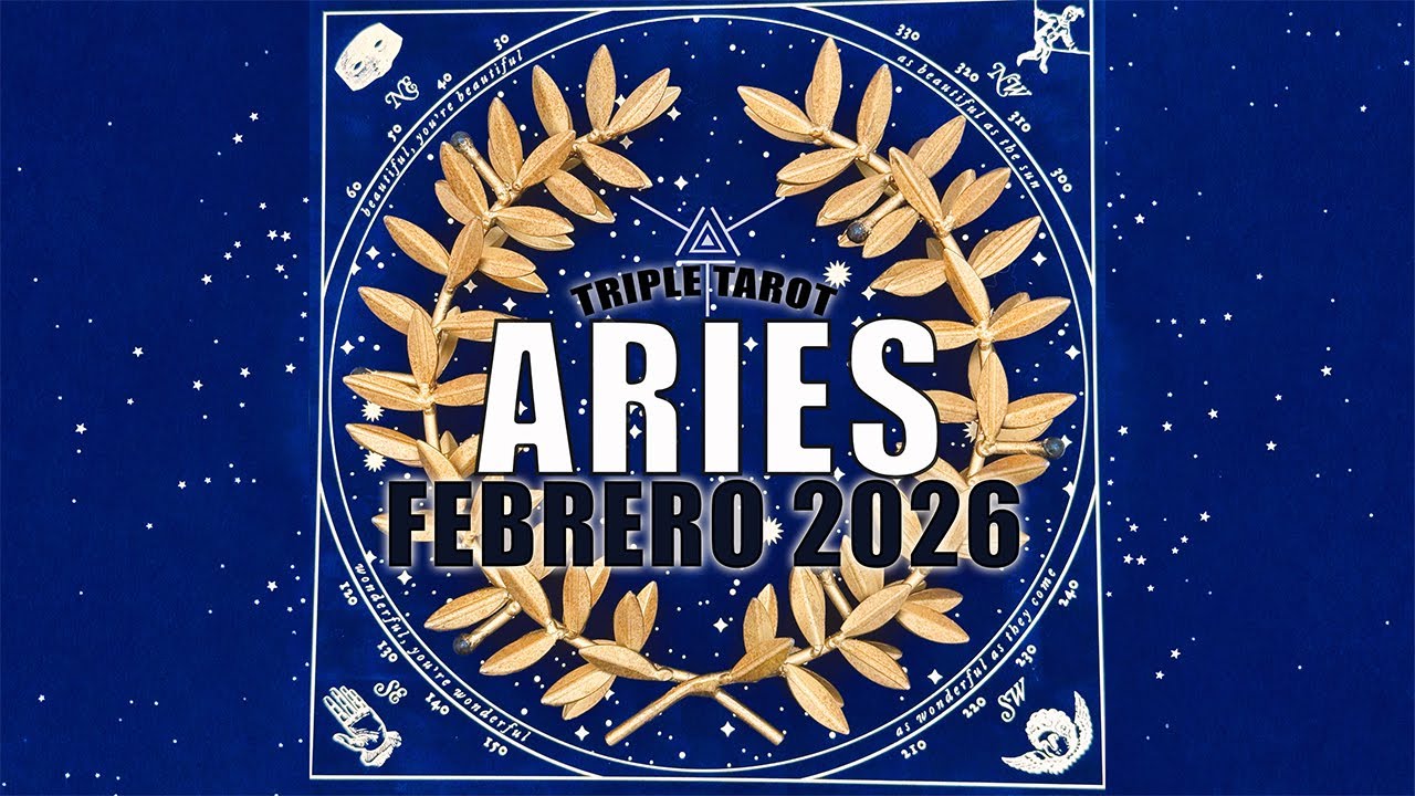 Aries ♈️ - Mes de gran expansión! Tarot de Triple Cruz Febrero 2026