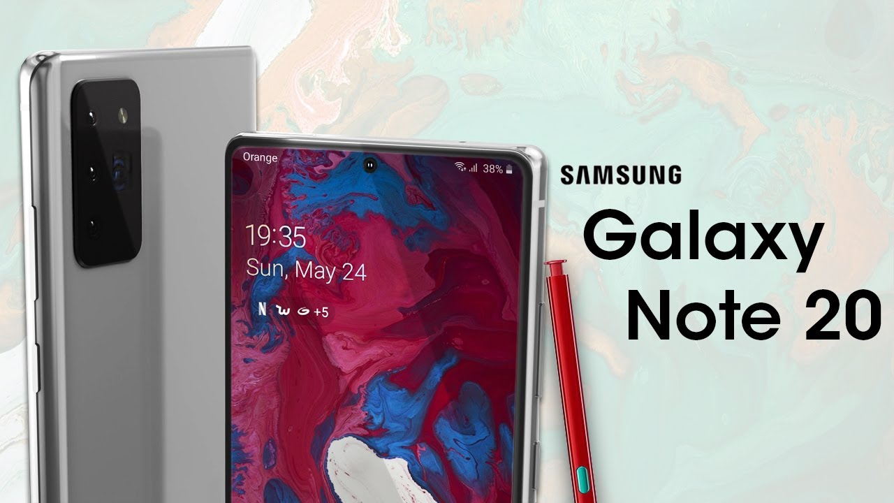 Samsung Galaxy Note 20 - LEAK FIRST LOOK Of DESIGN