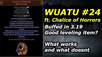 Chalice of Horrors. WUATU #24 - Path of Exile (3.19 Kalandra)