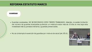 Análisis Borrador Estatuto Marco Guardias