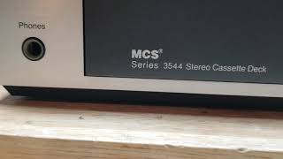 MCS 3544 , no rights to music played in demo video
