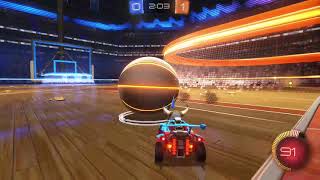 Rocket League Hoops Gamemode