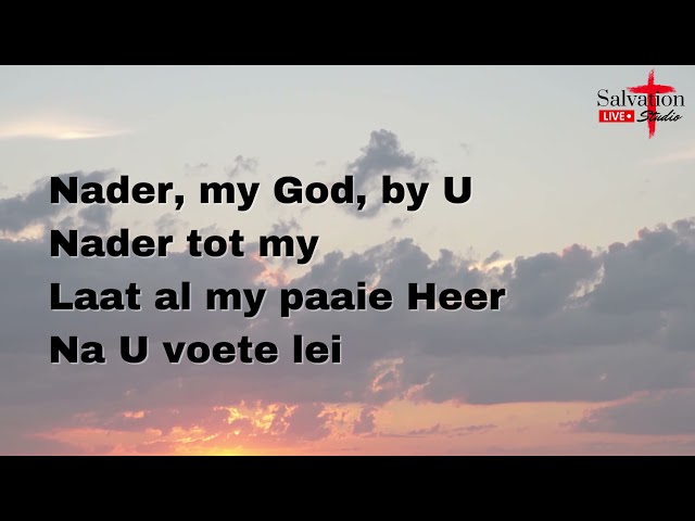 Nader my God by U - Lyrics video class=
