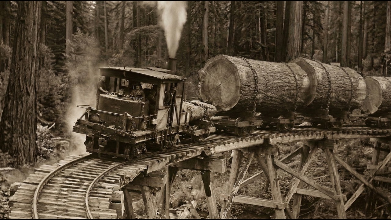 The Steam Machine That Blew Up Crews And Moved Millions Of Trees