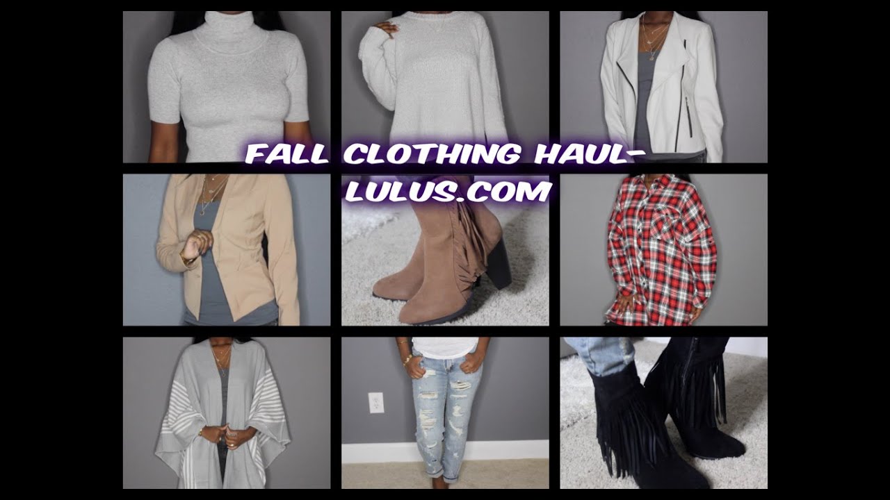 Fall Clothing Haul |  Lulus.com | Try On