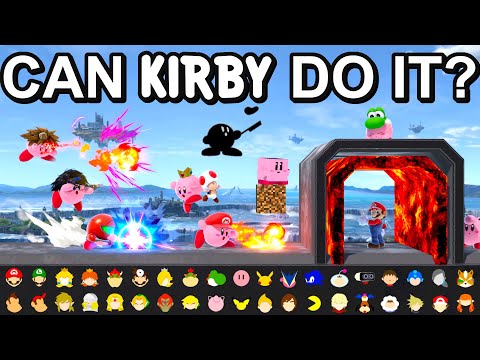 Which Kirby Hat Can Hit His Original? - Super Smash Bros. Ultimate