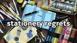 stationery & art supplies I regret buying 😩 ( my most expensive fails )